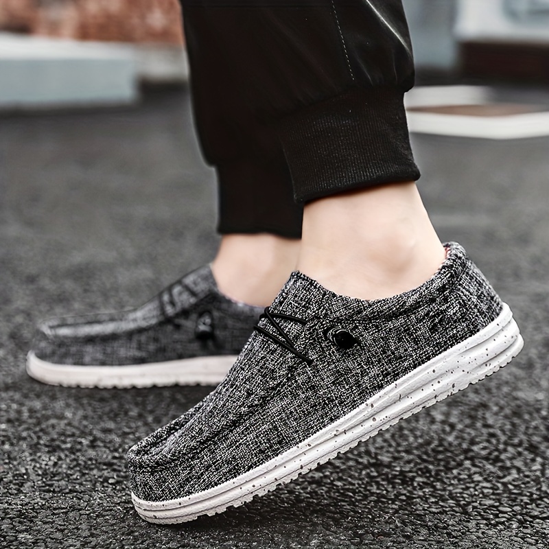 mens loafer shoes with decorative shoelaces comfy non slip slip on breathable shoes sneakers spring and summer details 6